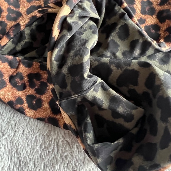 Good American Good Waist Reversible Leopard Swim Bottoms - Picture 16 of 16